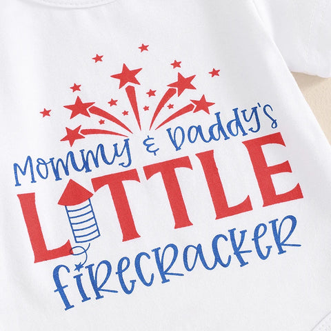 Image of Mommy & Daddy's Firecracker Outfit