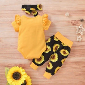 Sassy Pants Sunflowers Outfit