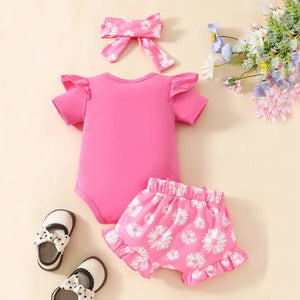 Beautiful Pink Daisy Outfit