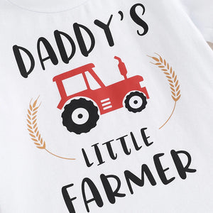 Daddy's Little Farmer Outfit