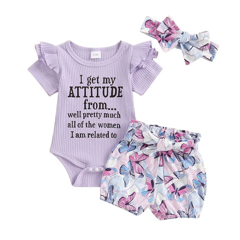 Image of Attitude Butterflies Outfit