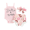 Daddy's Bestie Donut Outfit