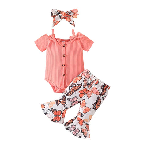 Image of Pink Butterfly Girl Outfit