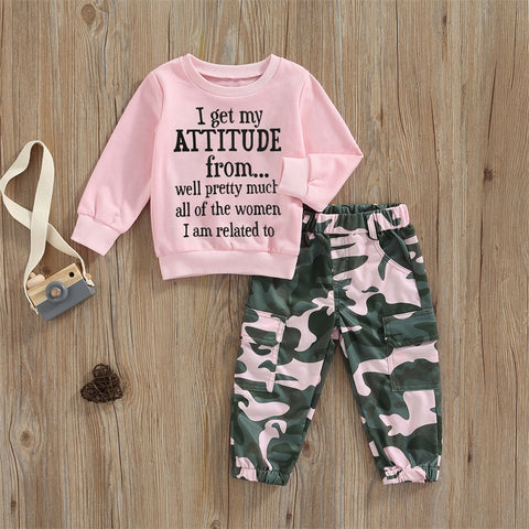 Image of Attitude Camo Outfit