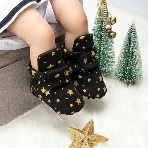 Image of Gold Star Crib Shoes