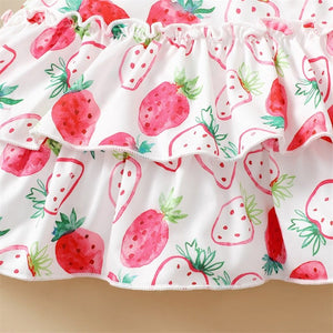 Ruffle Strawberry Outfit