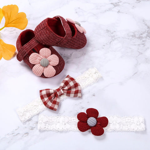 Image of Bloom Shoes & Headbands Set