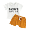 Daddy's Coffee Date Boy Outfit