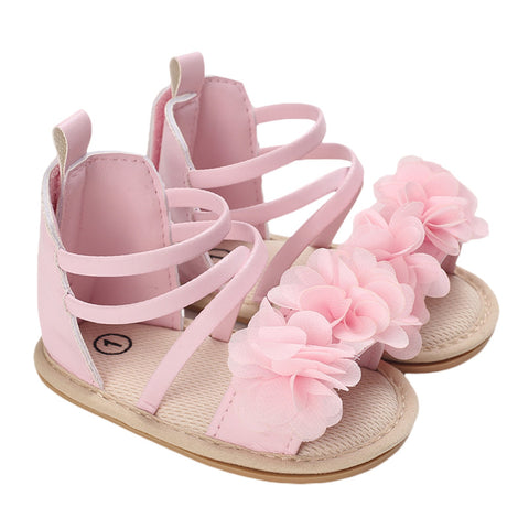 Image of Floral Gladiator Baby Sandals