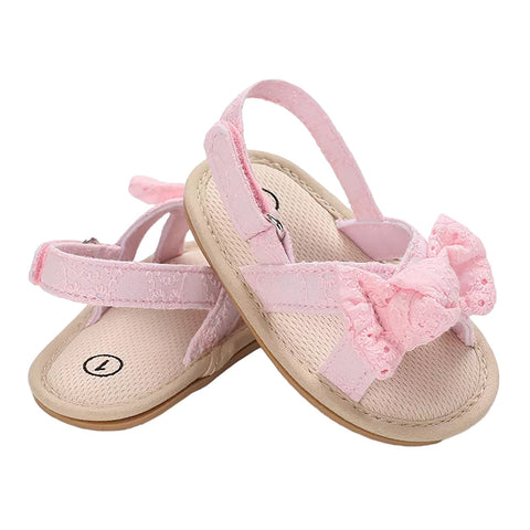 Image of Bowknot Cute Baby Slippers
