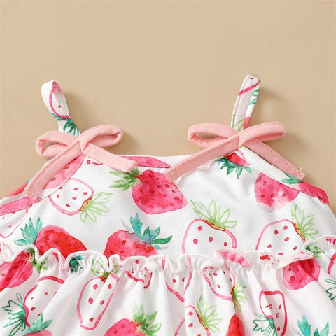 Image of Ruffle Strawberry Outfit