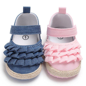 Ruffle Summer Baby Shoes