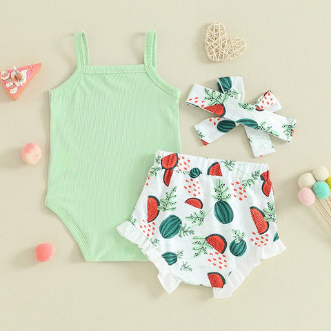 Image of Daddy's Bestie Watermelon Outfit