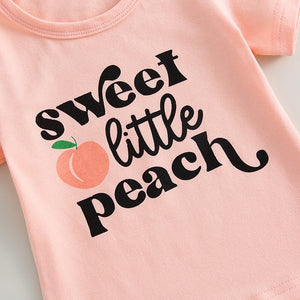 Sweet Little Peach Outfit