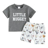 Little Nugget Summer Outfit
