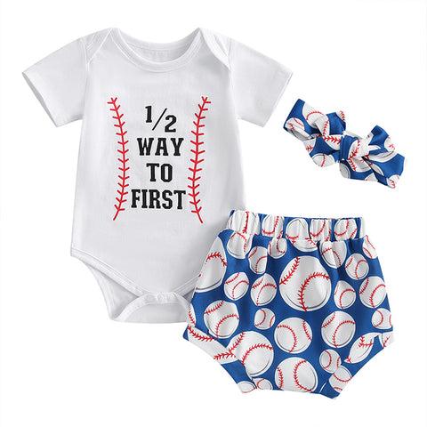 Image of Halfway To First Baseball Outfit