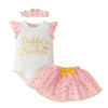 Daddy's Princess Gold Heart Outfit