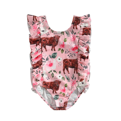 Image of Cowgirl Floral Swimwear - 4 Styles