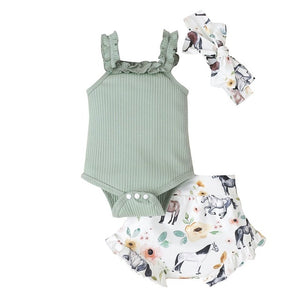 Cute Horses Summer Outfit