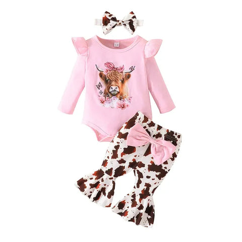 Image of The Cutest Cow Print Outfit