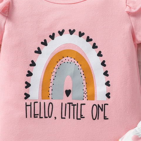 Image of Hello Little One Pink Outfit