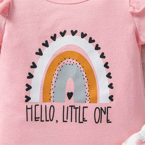 Hello Little One Pink Outfit