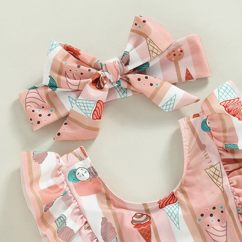 Image of Ice Cream Girly Swim Set