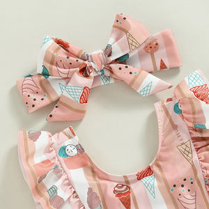 Ice Cream Girly Swim Set