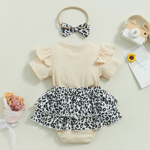 Mama's Bestie Leopard Outfit