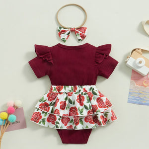 Mama's Bestie Rose Outfit
