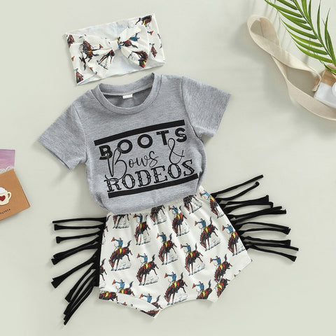 Image of Boots & Bows Outfit