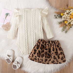 Mama's Sunshine Leopard Outfit