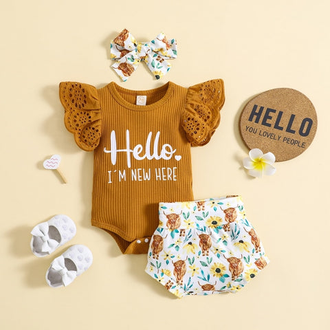 Image of Hello I'm New Boho Outfit