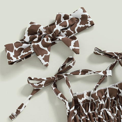 Image of Giraffe Print Cute Outfit