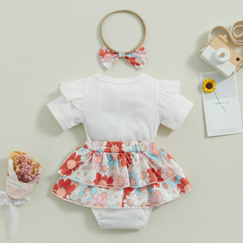 Image of Mama's Bestie Floral Outfit