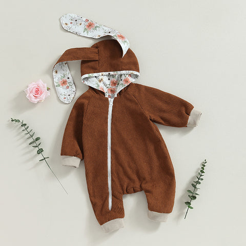 Image of Floral Rabbit Jumpsuit