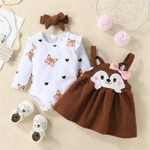 Foxy Girl Outfit - 3 colors