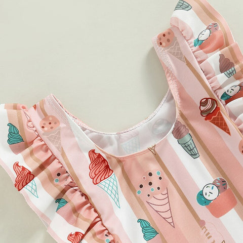 Image of Ice Cream Girly Swim Set