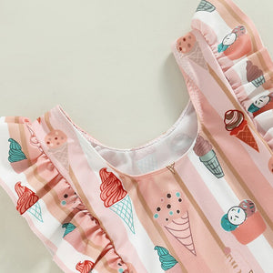 Ice Cream Girly Swim Set