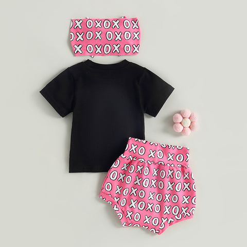 Image of Daddy's Sweat Heart Xo Outfit