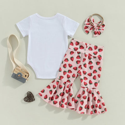 Image of Sweet One Strawberry Outfit