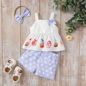 Sweet Polka Dot Outfit