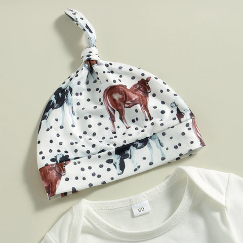 Image of New To The Herd Polka Dot Outfit