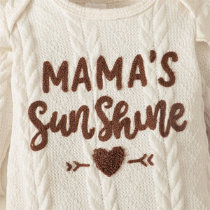 Mama's Sunshine Leopard Outfit