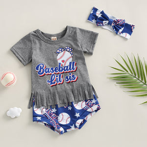 Baseball Lil Sis Outfit