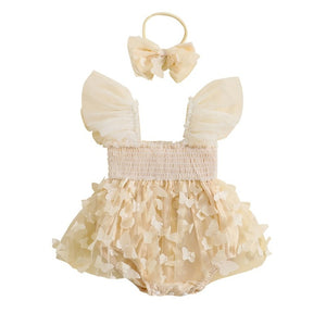 Butterfly Princess Beige Outfit