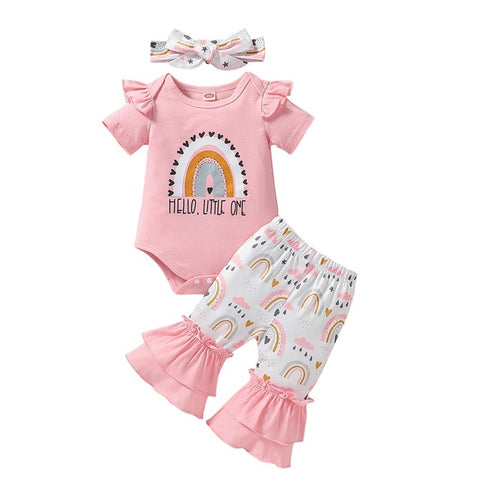 Image of Hello Little One Pink Outfit