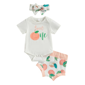 Sweet One Peach Outfit