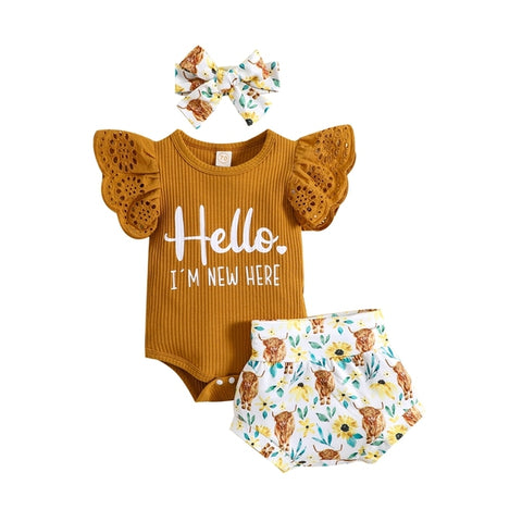 Image of Hello I'm New Boho Outfit